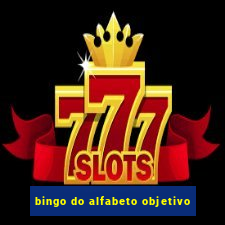 bingo do alfabeto objetivo